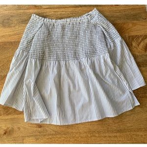 NWT LOFT smocked off the shouler top. Size S.